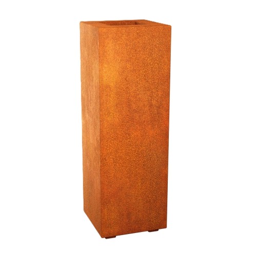 Wysoka donica corten Alto 30x30x90 - Decorti