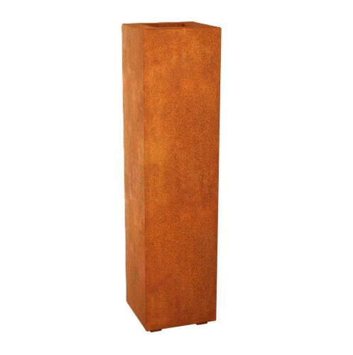 Wysoka donica corten Alto 30x30x120 - Decorti