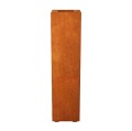 Wysoka donica corten Alto 30x30x120 - Decorti