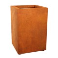 Wysoka donica corten Alto 60x60x90 - Decorti