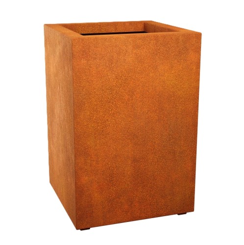 Wysoka donica corten Alto 60x60x90 - Decorti
