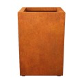 Wysoka donica corten Alto 60x60x90 - Decorti