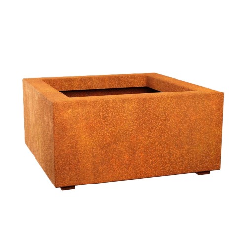 Donica corten Bajo 60x60x30 - Decorti