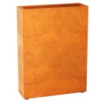 Donica wąska wysoka corten Estrecho 90x30x120 - Decorti