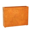 Donica wąska wysoka corten Estrecho 120x30x90 - Decorti