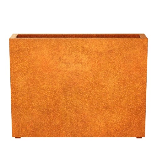 Donica wąska wysoka corten Estrecho 120x30x90 - Decorti