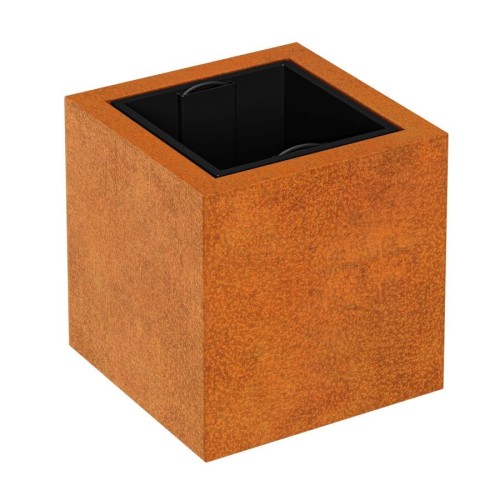 Donica cortenowa z wkładem Depo 45x45x45 - Decorti