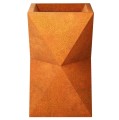 Donica ogrodowa geometryczna cortenowa Ampolleta - Decorti