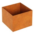 Donica z cortenu Rapido 60x60x45 - Decorti
