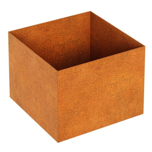 Donica z cortenu Rapido 60x60x45 - Decorti