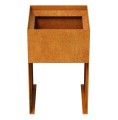 Donica ogrodowa z cortenu Planta 50x50x80 - Decorti
