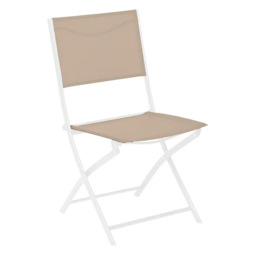 Krzesła składane ogrodowe Modula, 4 szt, linen white - Hesperide