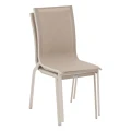 Krzesło ogrodowe składane w stos Axant, Linen Clay - Hesperide
