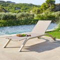 Leżak rozkładany na płasko Jimani, Badianne Clay - Hesperide