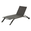 Leżak rozkładany na płasko Jimani, Mocha Praline - Hesperide