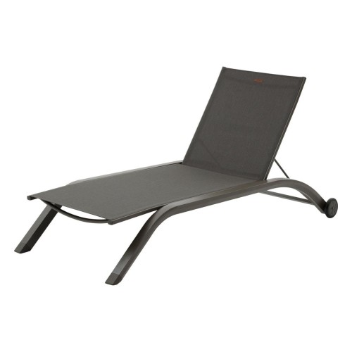 Leżak rozkładany na płasko Jimani, Mocha Praline - Hesperide