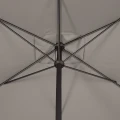 Parasol ogrodowy prostokątny odchylany Loompa 2x3 m, taupe - Hesperide