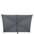 Parasol ogrodowy prostokątny odchylany Loompa 2x3 m, szary - Hesperide