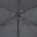 Parasol ogrodowy prostokątny odchylany Loompa 2x3 m, szary - Hesperide