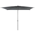 Parasol ogrodowy prostokątny odchylany Loompa 2x3 m, szary - Hesperide