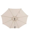 Parasol ogrodowy okrągły odchylany Loompa 3 m, beżowy - Hesperide