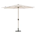 Parasol ogrodowy okrągły odchylany Loompa 3 m, beżowy - Hesperide