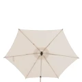 Parasol ogrodowy, Soya 2.7m okrągły odchylany, Clay Wheat - Hesperide