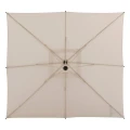 Parasol ogrodowy boczny, kwadratowy Manoa 2,5x2,5, Clay Wheat - Hesperide