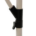 Parasol ogrodowy boczny, kwadratowy Manoa 2,5x2,5, Clay Wheat - Hesperide