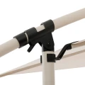 Parasol ogrodowy boczny, kwadratowy Manoa 2,5x2,5, Clay Wheat - Hesperide
