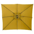 Parasol ogrodowy boczny, kwadratowy Manoa 2,5x2,5, musztardowy - Hesperide