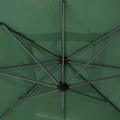 Parasol ogrodowy boczny, kwadratowy Manoa 2,5x2,5, oliwkowy - Hesperide