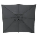 Parasol ogrodowy boczny, kwadratowy Manoa 2,5x2,5, szary - Hesperide