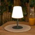 Lampa stołowa zewnętrzna USB, zielona - Atmosphera