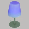 Lampa stołowa zewnętrzna USB, zielona - Atmosphera