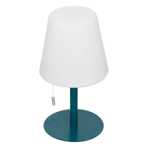 Lampa stołowa zewnętrzna USB, niebieska - Atmosphera
