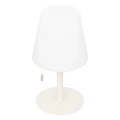 Lampa stołowa zewnętrzna USB, beżowa - Atmosphera