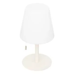 Lampa stołowa zewnętrzna USB, beżowa - Atmosphera