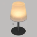 Lampa stołowa zewnętrzna USB, szara - Atmosphera