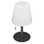 Lampa stołowa zewnętrzna USB, szara - Atmosphera