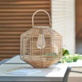 Rattanowa lampa solarna - Atmosphera