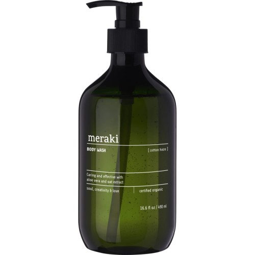 Organiczny żel pod prysznic Cotton Haze 490 ml - Meraki