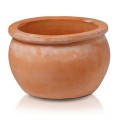 Ceramiczna donica ogrodowa niska Ø50 - Polnix