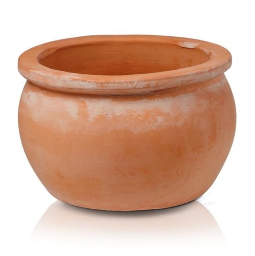 Ceramiczna donica ogrodowa niska Ø50 - Polnix