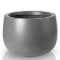 Donica z włókna szklanego Ø45, szary mat - Polnix