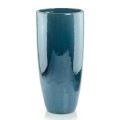 Donica ceramiczna wysoka 70, turkusowa - Polnix