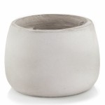 Donica misa z włókna ceramicznego Ø47, jasny szary - Polnix
