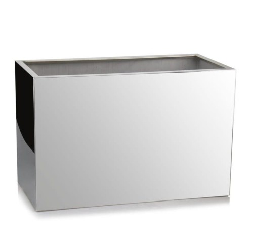 Donica lustrzana podłużna ze stali nierdzewnej Inox 60x30x39 - Polnix