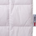 Kołdra z puchu gęsiego 160x200 Perla Light, bawełna, 90% puch, letnia - Notte
