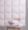Kołdra z puchu gęsiego 140x200 Amore Light, batyst, 90% puch, letnia - Notte